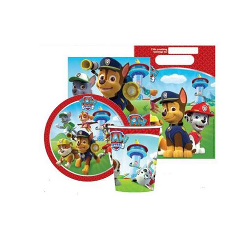 Paw Patrol Party Supplies Party Packs