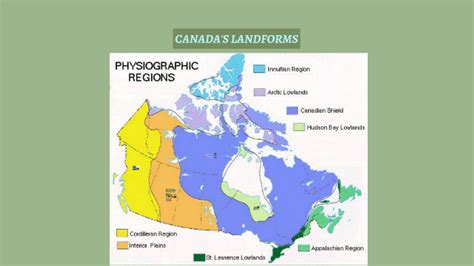 Canadian Shield Ontario Landform Regions Map