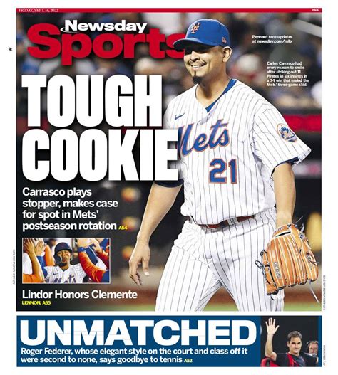 Anthony Dicomo On Twitter 🗞️ Todays Back Pages Following A Much Needed Mets Victory