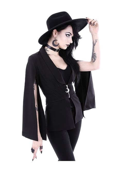 Restyle Goddess Gothic Jacket Attitude Clothing