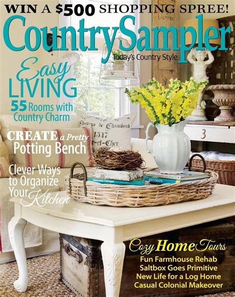 25 Country Farmhouse Style Magazine New