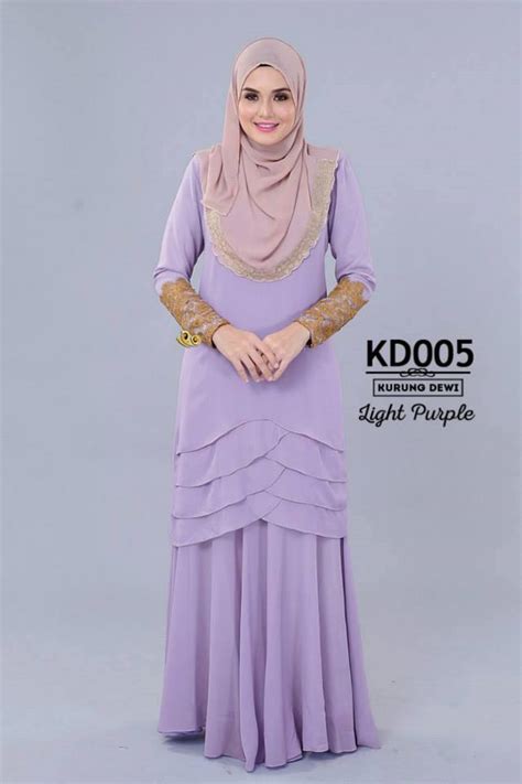 Baju Kurung Moden Online Murah Jubah Dress Blouse Muslimah Nursing Friendly Kurung Dewi