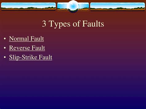 Ppt Deforming The Earths Crust Faults And Folds Powerpoint