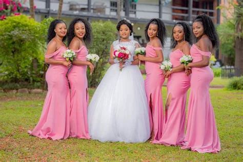 Zambian Wedding Bridesmaid Wedding Classic Wedding Dresses
