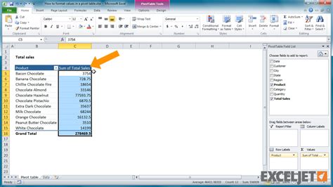 Excel Tutorial How To Format Numbers In A Pivot Table Sexiezpix Web Porn