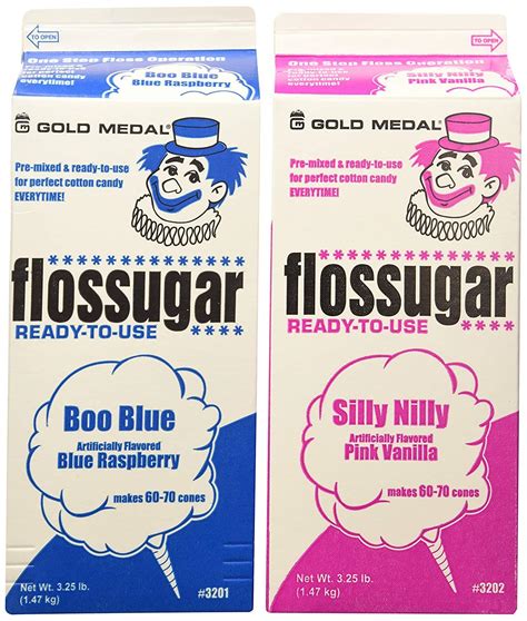 Buy Concession Essentials Ce Floss Sugar 2pk Cotton Candy Floss