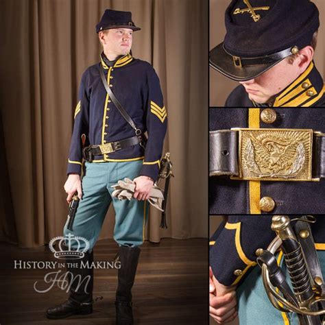 American Union Army Cavalry Sergeant History In The Making