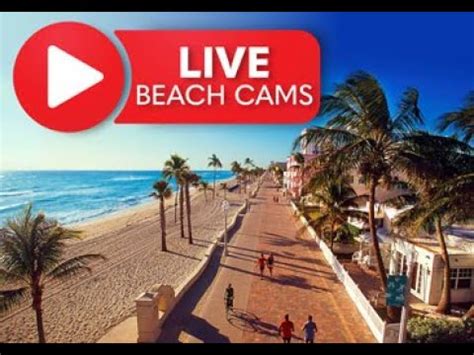 Live Beach Cam Hollywood Beach Broadwalk Florida