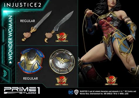 Premium Masterline Injustice 2 Wonder Woman Limited Version Prime 1