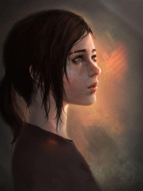 The Last Of Us Ellie By Ae Rie On Deviantart The Last Of Us Art