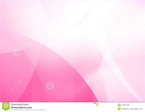 Curve And Blend Light Pink Abstract Background 012 Stock Vector