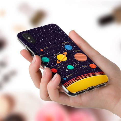 Space Iphone Case For Iphone 11 Pro Max Xr X Xs Planets Iphone Etsy