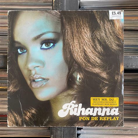 Rihanna Pon De Replay Vinyl Lp — Released Records