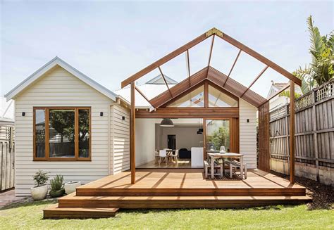 2 New Gable Roofs Brighten Up An Edwardian Cottage In Melbourne Dwell