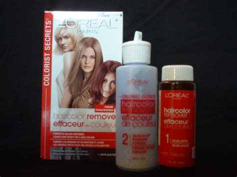 B4 hair color remover is most suitable for darker hair colors. L'Oreal Colorist Secrets Hair Color Remover