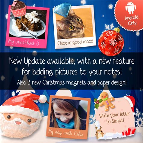 New Update Available With A New Feature For Adding Pictures To Your