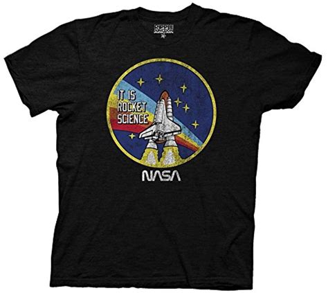 Nasa Nasa Mens It Is Rocket Science 100 Cotton Graphic T Shirt Sm