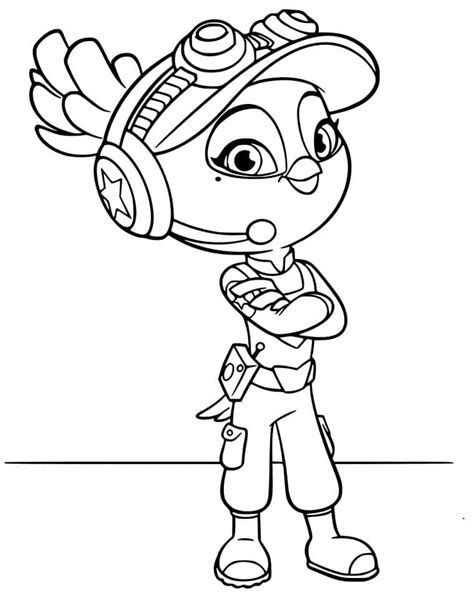 Top Wing Bea Coloring Page Download Print Or Color Online For Free