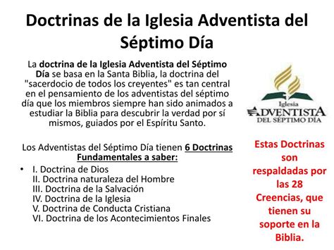 Ppt Creencias Fundamentales De La Iglesia Adventista Powerpoint