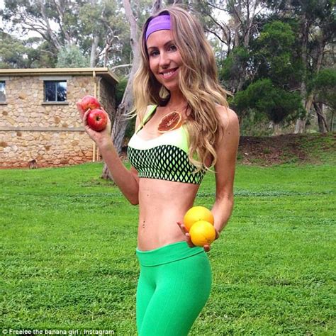 Freelee The Banana Girl Shares Snap At Age 20 Before Vegan Daily Mail