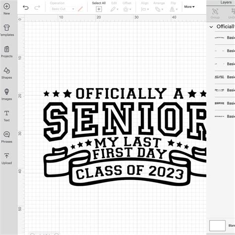 Last First Day Senior 2023 Svg Class Of 2023 Svg Officially Etsy