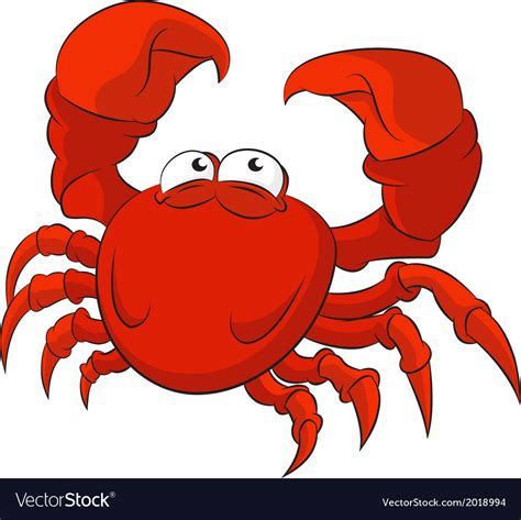 Crab Royalty Free Vector Image Vectorstock