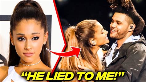 Ariana Grande Reacts To The Weeknd Revealing Their Secret Relationship