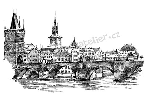 Lucemburském, který byl mocným vladařem 14. Praha - Karlův most | VENDY atelier