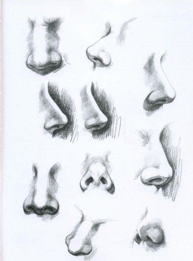 This tutorial is devided into two parts. Noses in different angles | Art | Pinterest | Drawings ...