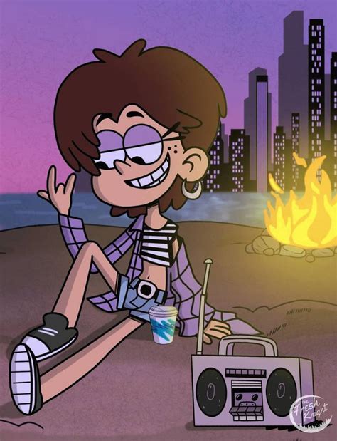Luna Loud 90s By Thefreshknight On Deviantart Loud House Characters