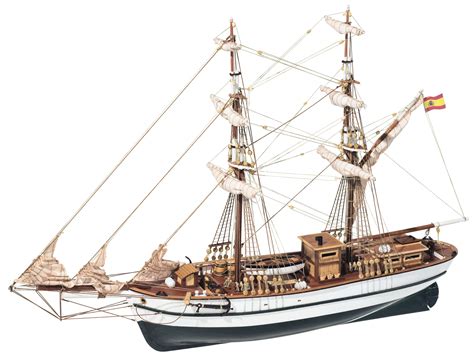 Aurora Brig Wooden Model Ship Kit Occre 13001 Premier Ship Models