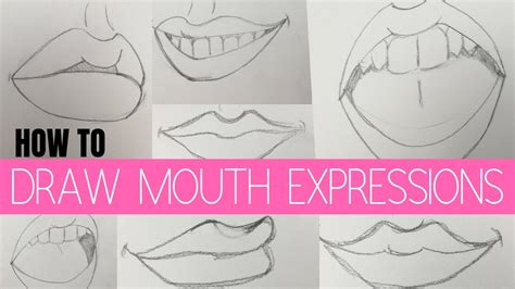 How To Draw A Mouth For This Tutorial I Will Show You How To Draw A