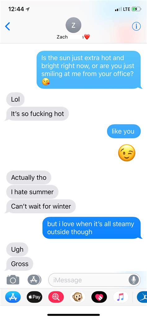 flirty texts