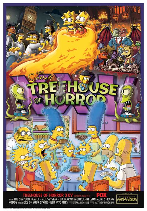 The Simpsons Treehouse Of Horror Giclee Prints