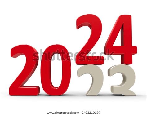 20232024 Change Represents New Year 2024 Stock Illustration 2403210129