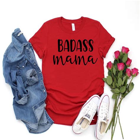 badass mama shirt valentine t for mom funny mom shirt etsy uk