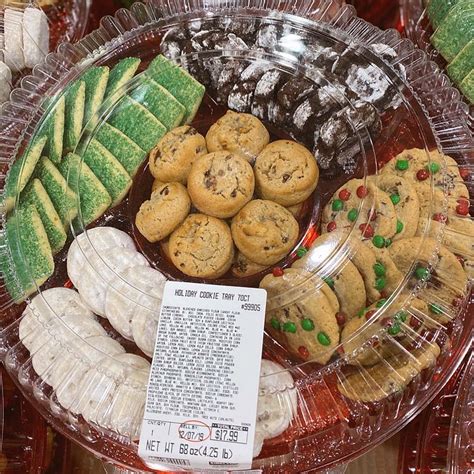 Made with a soft and chewy sugar cookie style base, a simple buttery frosting and decorated as pretty pine trees. How To Make Costco. Christmas Cookies - Costco S 70 Count Christmas Cookie Tray Is Stealing The ...