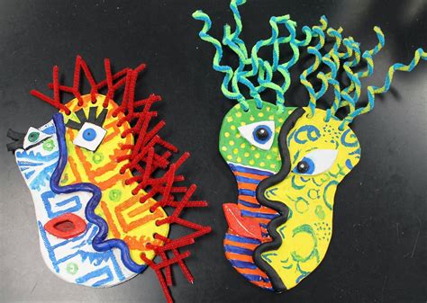 The Smartteacher Resource Picasso Faces Elementary Art Projects Art