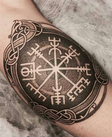 40 Viking Compass Tattoos Meanings Placement And More