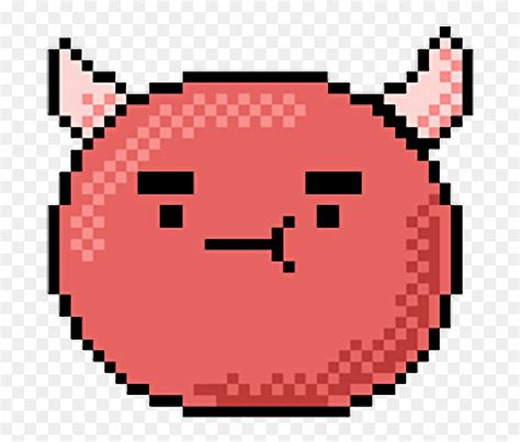 Devil Emoji Evil Devilemoji 😈 Kawaii Cute Pixel Pixels Planet Pixel