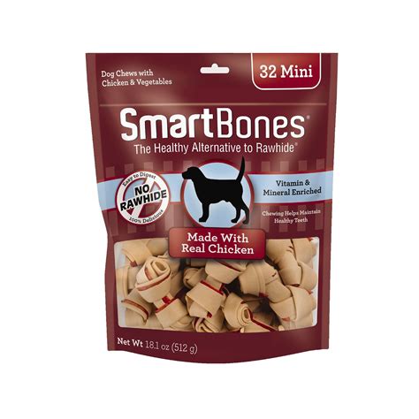 Smartbones® Mini Chews Dog Treat Chicken Dog Bones And Rawhide Petsmart