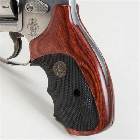 Pachmayr Smith And Wesson Kandl Frame Rosewood American Legend Grips 00460