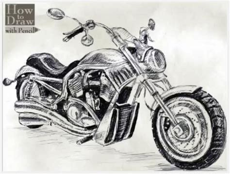 9 Steps To Drawing A Harley Davidson V Rod Wvideo News Top Speed