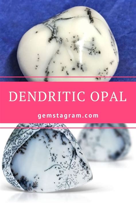 Dendritic Opal Meanings Properties And Benefits Dendritic Opal
