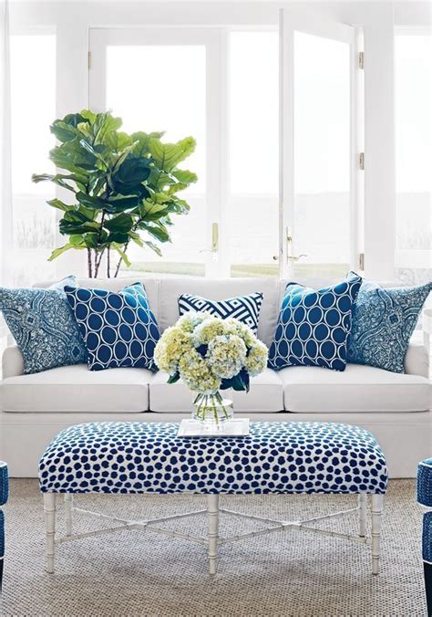 Blue And White Rooms And Very Affordable Blue And White