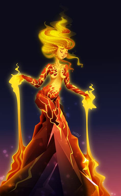Artstation Pele Goddess Of Fire