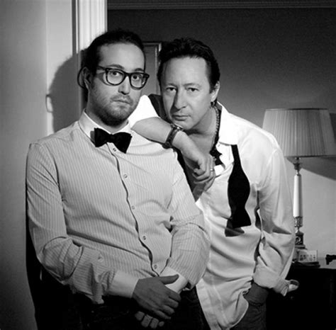 This Picture Of Sean And Julian Lennon Could Work As A Rock Album Cover