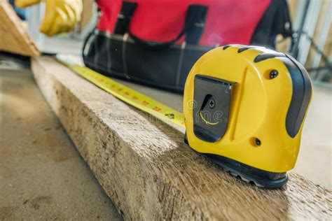 Construction Measuring Tape Stock Photo Image Of Construction Object