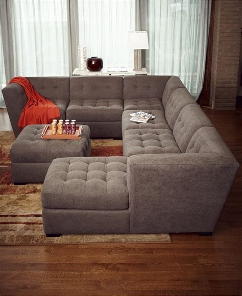 25 Images Portofino Comfort 6 Piece Modular Sofa Sectional Set In Espresso