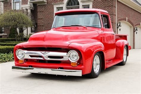 1956 Ford F100 Classic Cars For Sale Michigan Muscle And Old Cars